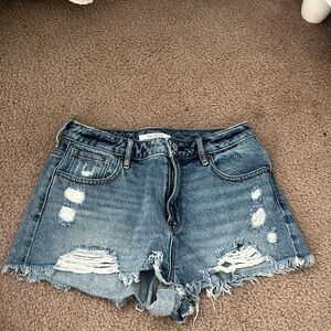 omens pacsun denim shorts
